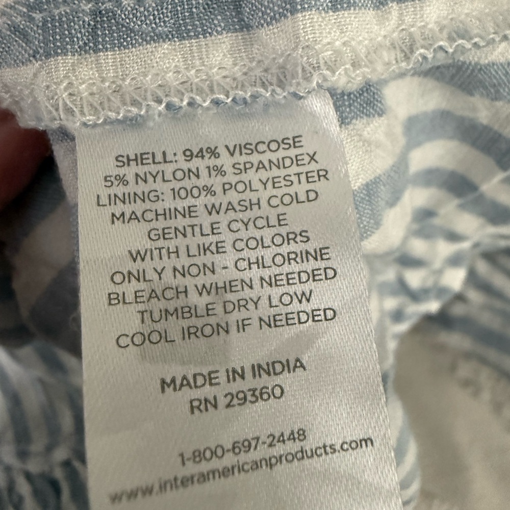 dip Blue & White Striped Tunic Top - Picture 3 of 10